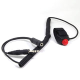 Mount Strap Aviation Aircraft Push to Talk Switch Botton PTT