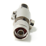 Lightning Arrestor/Surge Protector for CB Ham Two-Way Radio Antenna, N-Type Male to N-Type Female
