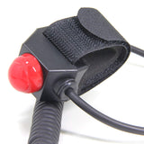 Mount Strap Aviation Aircraft Push to Talk Switch Botton PTT