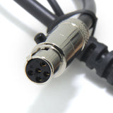2-Pin Handheld Radio Jumper Cable Adapter to Car Harness for MOTOROLA Black Box and HYT