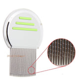 Nit Free Terminator Lice Comb Professional Stainless Steel Louse and Nit Comb for Head Lice Treatment Removes Nits