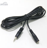 100pcs 3.5mm Audio Cable Extension, 6ft 1/8" TS Mini Mono Audio Plug Male to Female Extension Cables