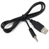 Ancable 3-Feet USB Type A to 3.5mm AUX Male Charging Cable Cord for MP3 MP4 Players, Headphones, Speakers, Watches, Boombox, Research Chips and Any Other Device with 3.5mm Port