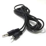 12V Trigger Cable, 6ft Mono Cable 2.5mm Male to 3.5mm Mono Jack Plug