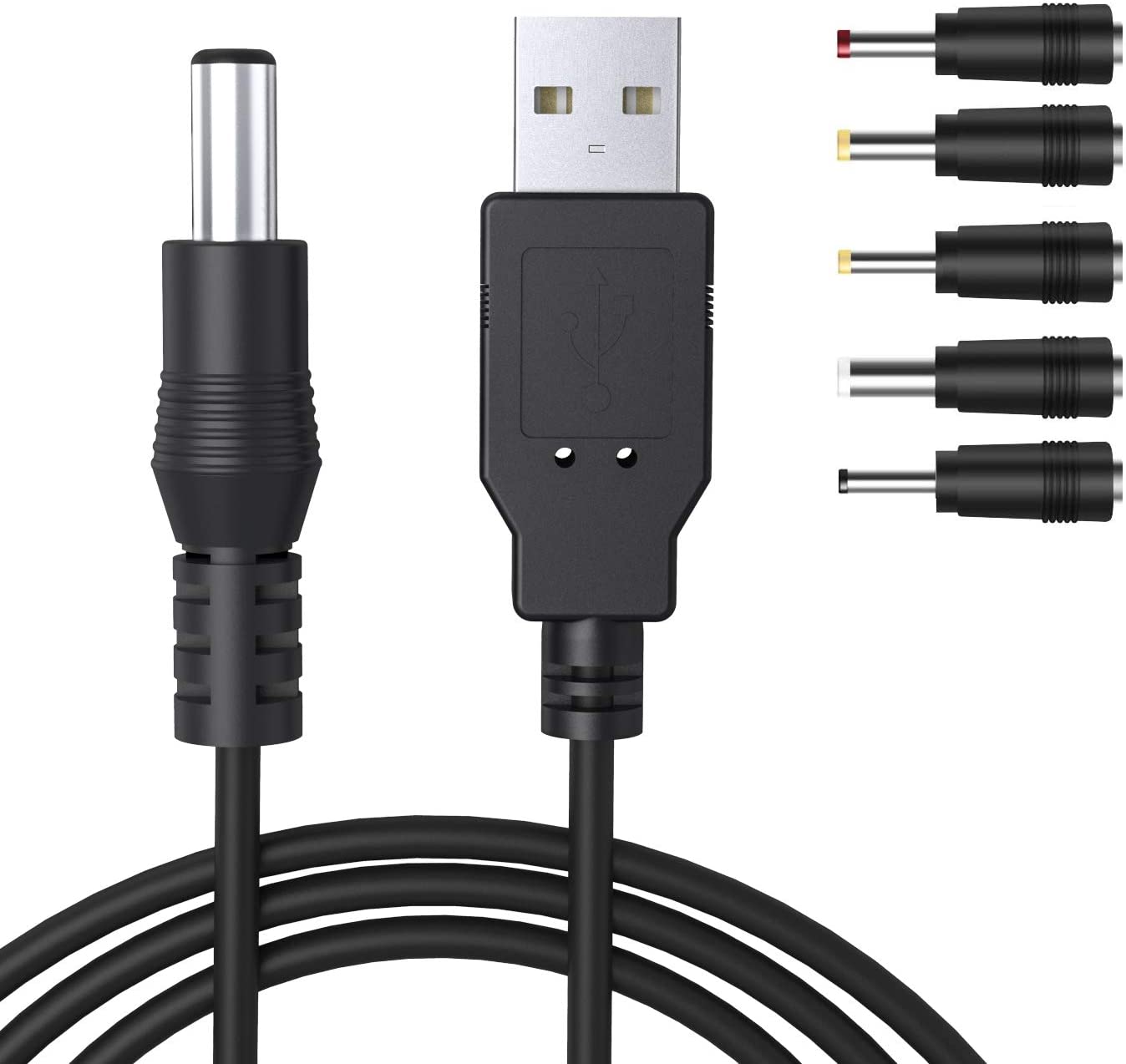 USB to DC Cable, Ancable 1M USB Power Cable Universal Charger