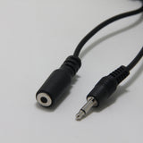 Harmony IR Blaster Cable, 6ft/2M 2.5mm TS Monaural Mini Mono Audio Plug Jack Connector Male to Female Extension Cables