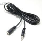 3.5mm Audio Cable Extension, 6ft 1/8" TS Mini Mono Audio Plug Male to Female Extension Cables