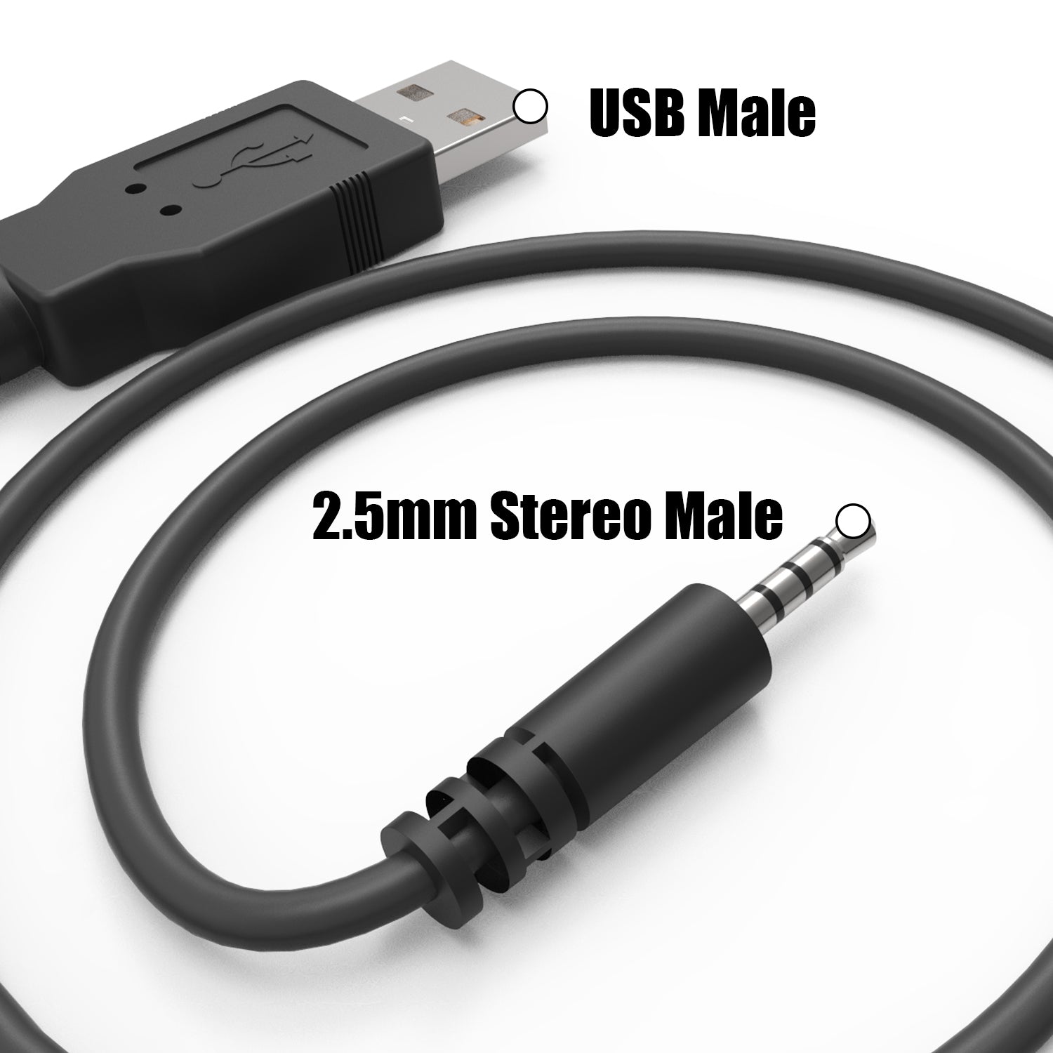 finansiere Stillehavsøer Bageri Replacement USB Charging Cable for JBL Synchros E40BT/E50BT/J56BT Headphones  2.5mm – Ancable