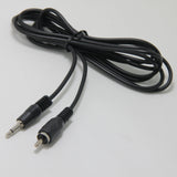 Subwoofer Cable, 6ft RCA Male to 3.5mm 1/8" Monaural Mini Mono Male Plug Jack Connector Audio Trigger Cables