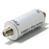 Ground Loop Isolator Hum/Buzz/Noise Eliminator for Cable TV Applications
