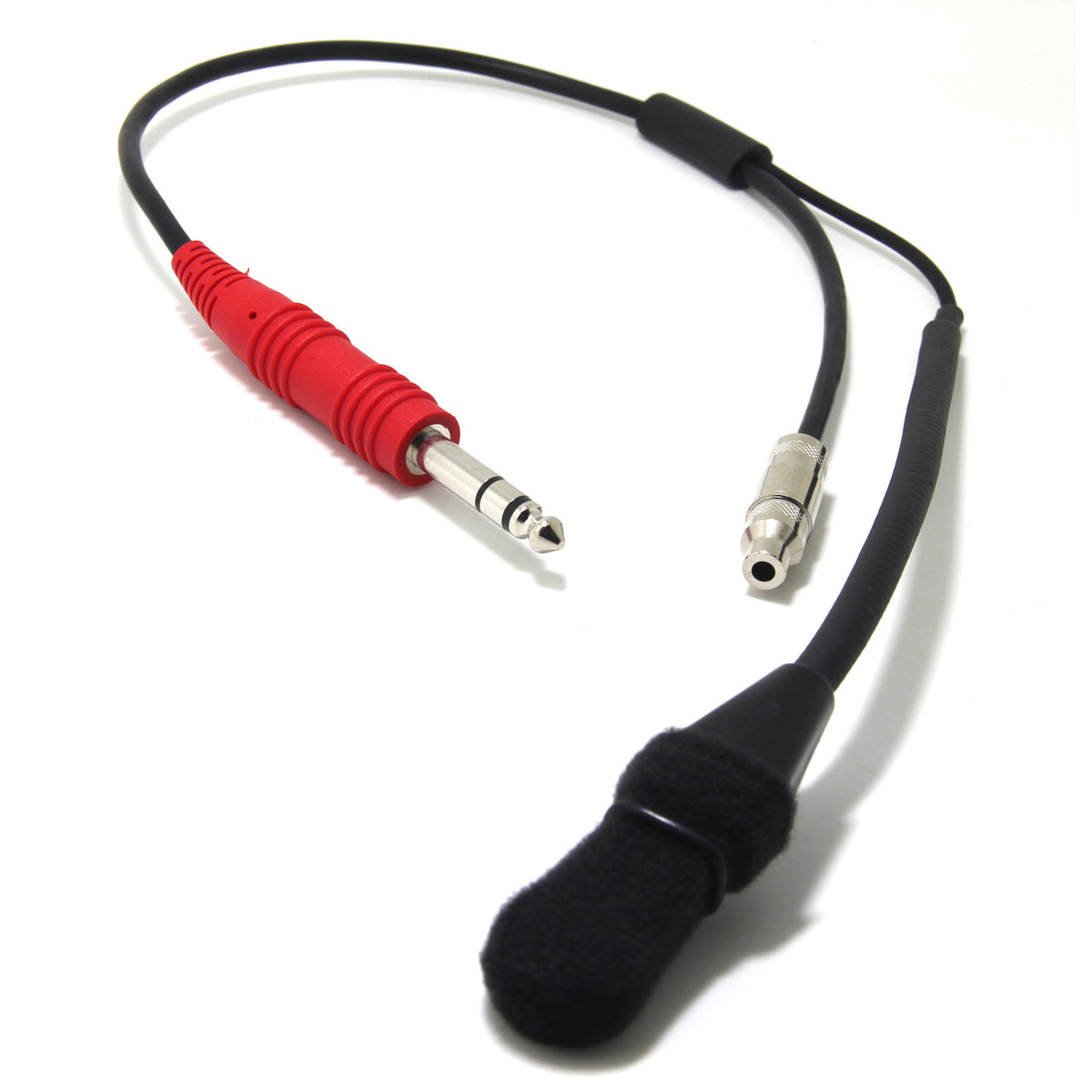 Helmet Kit with Flexible Boom Microphone and Straight Cord for Racing ...