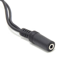 6ft 3.5mm Stereo Female to 2-Male Y-Splitter Audio Cable