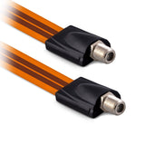 Ghost Wire Flat RG6 Coax Jumper Cable Extreme Slim Flat Window Cable